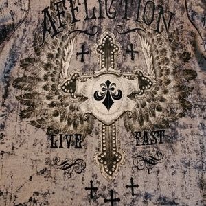 Men's large Affliction t-shirt.